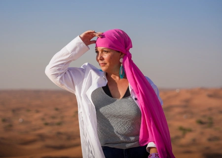 Laila Tazi IN Trawey desert safari